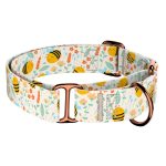 Méhecske mintás - Kutya Félfojtó Nyakörv - april & june