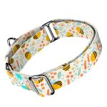 Méhecske mintás - Kutya Félfojtó Nyakörv - april & june