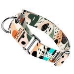 Pasztell, Oliva, Rózsaszín Kamuflázs - Kutya Félfojtó Nyakörv - april & june