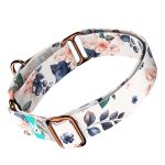 Virág mintás - Kutya Félfojtó Nyakörv - april & june
