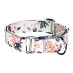 Virág mintás - Kutya Félfojtó Nyakörv - april & june