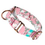 Rózsaszín Cseresznyevirágzás - Kutya Félfojtó Nyakörv - april & june