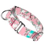 Rózsaszín Cseresznyevirágzás - Kutya Félfojtó Nyakörv - april & june