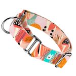 Pasztell Erdei Kavalkád - Kutya Félfojtó Nyakörv - april & june