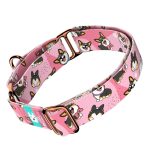 Pembroke Welsh Corgi, tricolor, rózsaszín - Kutya Félfojtó Nyakörv - april & june