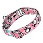 Husky, rózsaszín - Kutya Félfojtó Nyakörv - april & june