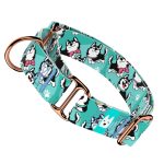 Husky, kék - Kutya Félfojtó Nyakörv - april & june