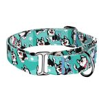 Husky, kék - Kutya Félfojtó Nyakörv - april & june