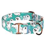 Szamojéd, kék - Kutya Félfojtó Nyakörv - april & june