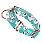 Szamojéd, kék - Kutya Félfojtó Nyakörv - april & june