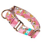 Shiba Inu, Rózsaszín - Kutya Félfojtó Nyakörv - april & june