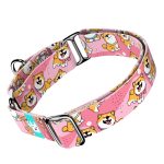 Shiba Inu, Rózsaszín - Kutya Félfojtó Nyakörv - april & june