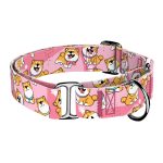 Shiba Inu, Rózsaszín - Kutya Félfojtó Nyakörv - april & june