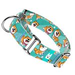 Shiba Inu, Kék - Kutya Félfojtó Nyakörv - april & june