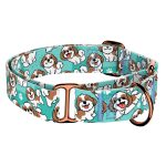 Si-cu, kék - Kutya Félfojtó Nyakörv - april & june