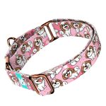 Si-cu, rózsaszín - Kutya Félfojtó Nyakörv - april & june