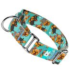 Yorkie, kék - Kutya Félfojtó Nyakörv - april & june