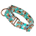 Beagle, kék - Kutya Félfojtó Nyakörv - april & june