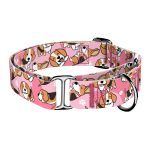 Beagle, rózsaszín - Kutya Félfojtó Nyakörv - april & june