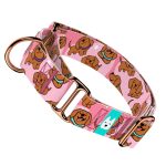 Vizsla, rózsaszín - Kutya Félfojtó Nyakörv - april & june