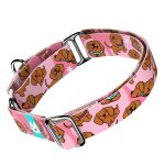 Vizsla, rózsaszín - Kutya Félfojtó Nyakörv - april & june