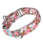 Angol bulldog, rózsaszín - Kutya Félfojtó Nyakörv - april & june