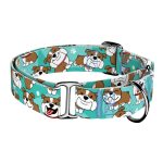 Angol bulldog, kék - Kutya Félfojtó Nyakörv - april & june