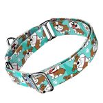 Angol bulldog, kék - Kutya Félfojtó Nyakörv - april & june