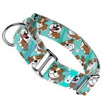 Angol bulldog, kék - Kutya Félfojtó Nyakörv - april & june