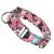 Schnauzer, pink - Martingale Dog collar - april & june