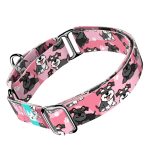 Schnauzer, pink - Martingale Dog collar - april & june