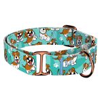 Jack russel terrier, kék - Kutya Félfojtó Nyakörv - april & june