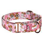 Jack russel terrier, rózsaszín - Kutya Félfojtó Nyakörv - april & june