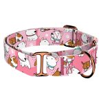 Bullterrier, rózsaszín - Kutya Félfojtó Nyakörv - april & june