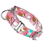 Bullterrier, rózsaszín - Kutya Félfojtó Nyakörv - april & june