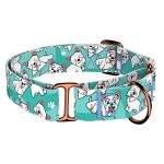 Westie, kék - Kutya Félfojtó Nyakörv - april & june