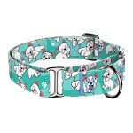 Westie, kék - Kutya Félfojtó Nyakörv - april & june