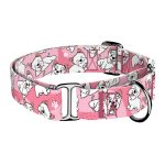 Westie, rózsaszín - Kutya Félfojtó Nyakörv - april & june