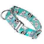 Dalmata, kék - Kutya Félfojtó Nyakörv - april & june