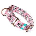 Dalmata, rózsaszín - Kutya Félfojtó Nyakörv - april & june