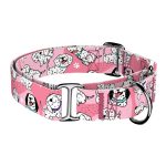 Dalmata, rózsaszín - Kutya Félfojtó Nyakörv - april & june