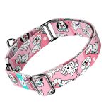 Dalmata, rózsaszín - Kutya Félfojtó Nyakörv - april & june