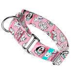 Dalmata, rózsaszín - Kutya Félfojtó Nyakörv - april & june