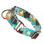 Spitz, kék - Kutya Félfojtó Nyakörv - april & june