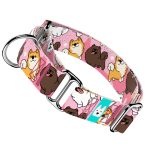 Spitz, rózsaszín - Kutya Félfojtó Nyakörv - april & june