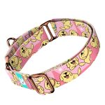 Golden retriever, rózsaszín - Kutya Félfojtó Nyakörv - april & june