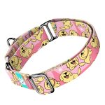 Golden retriever, rózsaszín - Kutya Félfojtó Nyakörv - april & june