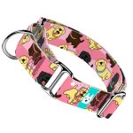 Labrador retriever, rózsaszín - Kutya Félfojtó Nyakörv - april & june