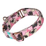 Mopsz, rózsaszín - Kutya Félfojtó Nyakörv - april & june