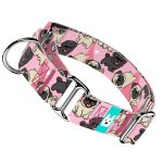 Mopsz, rózsaszín - Kutya Félfojtó Nyakörv - april & june